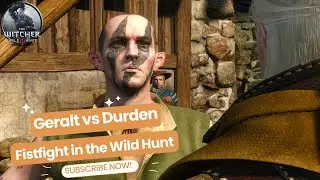 Geralt vs Durden the Tailor | Witcher 3: Wild Hunt