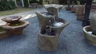 2021 Henri Studio Cascading Pools Fountain 4951F1 RN