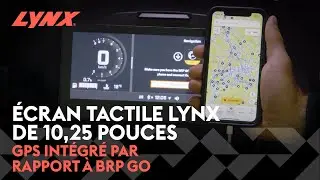 Écran tactile de 10,25 po GPS intégré par rapport à BRP GO!