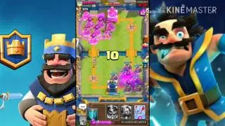 Електроспам!Спамим много громовержцов Clash Royale