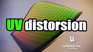 UVs distorsion theory for realtime VFX in Unreal Engine 5 (Ablaze course sample)
