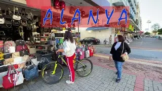 ALANYA. STREET WALK. SHOPPING  TURKEY  
