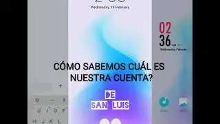 Cómo sabemos cuál es nuestra cuenta de San Luis