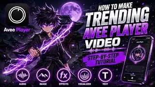 ​Avee Player Video Editing Tutorial | Avee Player Music Visualizer | Avee Player Visualizer Video 