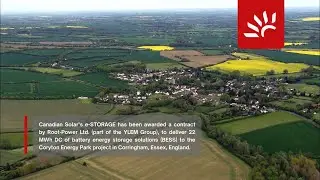 e-STORAGE to Deliver Battery Energy Storage Solutions to Root-Power’s Coryton Project in the UK