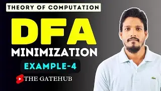 DFA Minimization || Example 4 || Minimization of DFA || GATE CSE || TOC