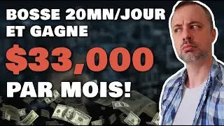 Gagner 1000€/jour D'ARGENT PASSIF (gagner de l'argent sur internet)