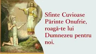 Cuviosul Onufrie - Pentru parinti si copii