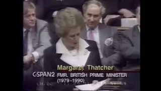 Thatcher Killing The Single Currency And Spanking Major Govt