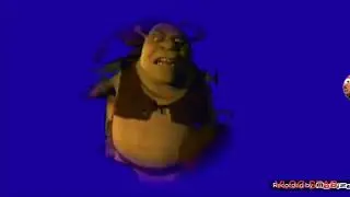 Футаж Шрек Shrek blue screen