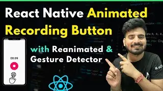 🛑 React Native Animated Recording Button | Engineer Codewala