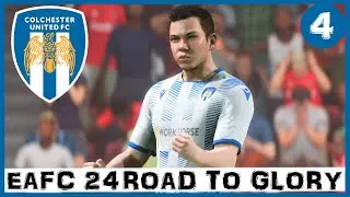 EAFC 24 | OWEN COYLE COLCHESTER UTD ROAD TO GLORY CAREER MODE EP4 - drop in form