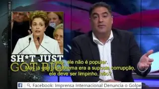 Jornalista debocha o golpe no Brasil e  desmascara Michel Temer PMDB   Por trás do Impeachment