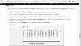 Exercices widget tkinter en python