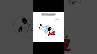 oh no I've fallen...❤️🌹 [undertale au edit] #sans #undertale #undertaleau