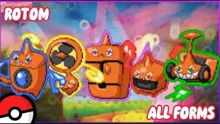 ALL ROTOM FORMS LOCATIONS IN POKEMON BRICK BRONZE