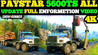 SnowRunner-International Paystar 5600TS Location! | Phase 3 Wisconsin, USA All Update & Locations/4K