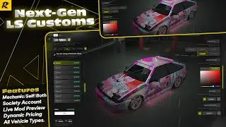 FiveM LS Customs | Dynamic Vehicle Tuning | Mechanic & Society System