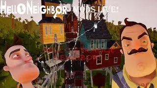 NEW HELLO STRANGE NEIGHBOR HOUSE! (Hello Neighbor Mods LIVE)