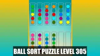 Ball Sorting Puzzle Game Level 305 | Ball Sort Puzzle Level 305 | GamingOn