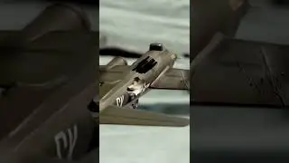 The Most Damaged B-17 Ever #shorts #aviation #ww2 #footage