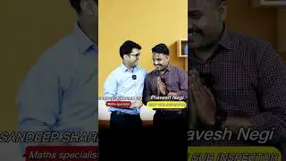 Sub-inspector Pravesh Negi🥰 | SSC CPO 2023 selections I pen free maths #ssc #cpo #shorts