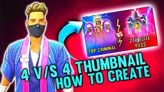 how to create thumbnail/how to make thumbnail/how to create gameing thumbnail