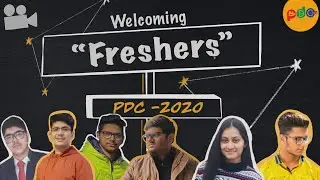 PDC Freshers Introduction 2020 | PEC Chandigarh |