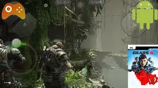 Gears 5 quick test on android cloud gaming app gloud