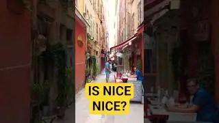 NICE, FRENCH RIVIERA - IS IT NICE IN NICE? #4kwalk #france #walkingtour