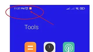 Clock And Alarm Icon | How to Remove and Delete in Mobile | Android Mobile se watch ke icon hataye