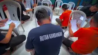 Bekerjasama dengan BNN Kabupaten Hulu Sungai Selatan Rutan Kandangan Gelar Tes Urine!!