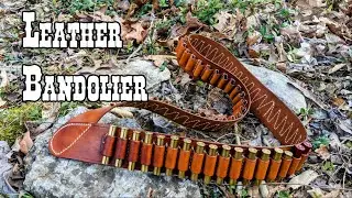 Making a leather Bandolier to carry extra 45-70