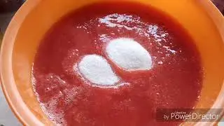 Tomatoes in their own juice canned in an autoclave