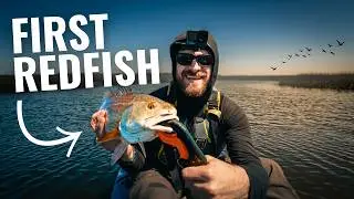 Paddling Deep Into the Marsh For Big Redfish | Inshore Kayak Fishing