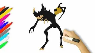 How to Draw Ink Demon | Bendy and the Dark Revival