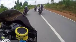 Sunday Morning Ride 15 Oktober 2017 on 2014 Yamaha YZF-R6