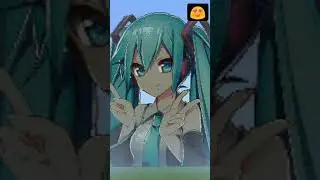 ANIME GIRL BUT IN MINCRAFT || MINECRAFT PIXEL ART || 