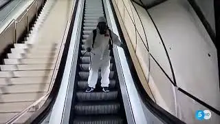 Limpieza en el metro de Bilbao, informa Pedro Piqueras
