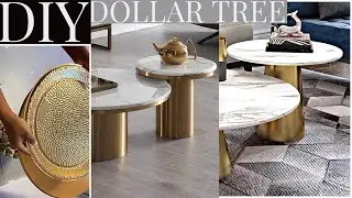 SUPER DOLLAR TREE DIY IDEA! Table From Scratch!
