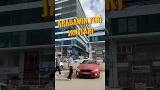 arabamın yeni jantları