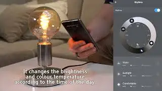Airam SmartHome app - create lighting that supports your own rhythm ENG