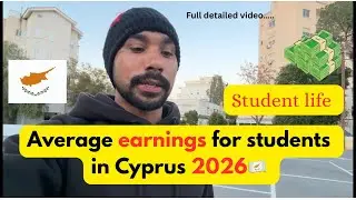 Average Student Earnings in Cyprus 2026 💰 💵 Real Salaries from Part-Time Jobs (Full Breakdown)