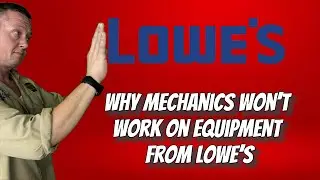 Why shops refuse to work on items from Lowe’s