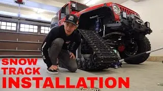 American Track Truck | Snow Track Installation on Jeep