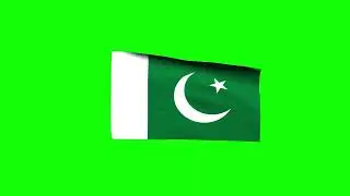 Pakistani Flag Green Screen Video | Copyright free @greenscreenstudio8099