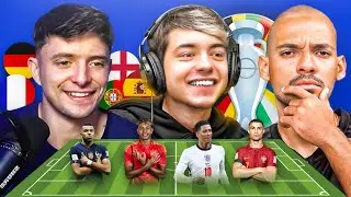 El mejor XI de la EURO VS Los Futbolitos *SOLO 1 Jugador Por Selección*
