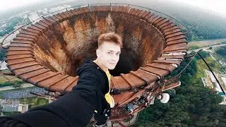 CRAZY ROOFTOP CLIMBING. BREAKFAST ON  THE SKYSCRAPER.