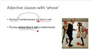 adjective clauses with whose