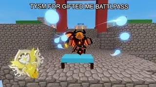 HE GIFTED ME THE BATTLEPASS TYSM